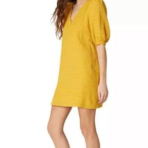 BB Dakota by Steve Madden Yellow Mini Dress - Medium NWT